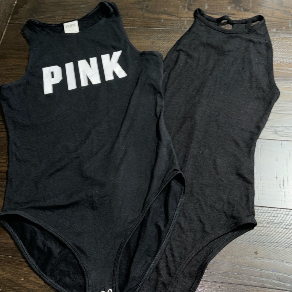 Black body suits Pink and Divided brads